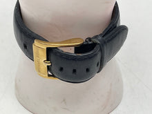 Load image into Gallery viewer, Michael Kors Women's Bradley Gold-Tone Square Case Black Leather Watch (NCL)
