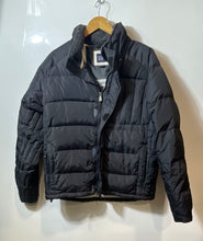 Load image into Gallery viewer, Gap Mens Black Quilted Long Sleeve Mock Neck Full-Zip Puffer Jacket Size Medium
