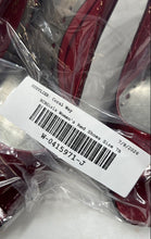 Load image into Gallery viewer, BCBGirls Womens Red Patent Leather Peep Toe Slip-On Pump Heels Size 7 B
