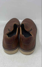 Load image into Gallery viewer, Johnston &amp; Murphy Mens McGuffey 25-1382 Brown Woven Leather Slip-On Shoes Sz 10M
