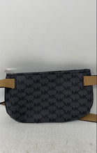 Load image into Gallery viewer, Michael Kors Womens Black Gray Monogram Waist Belt Fanny Pack Bag
