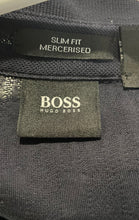 Load image into Gallery viewer, Hugo Boss Mens Dark Blue Slim Fit Collared Short Sleeve Polo Shirt Size XL
