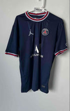 Load image into Gallery viewer, Jordan Mens Blue Paris Saint Germain Xavi Neymar Soccer Jersey Size XL
