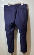 Load image into Gallery viewer, Lauren Ralph Lauren Mens Blue Flat Front Slash Pockets Dress Pants Size 36Wx32L
