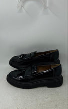 Load image into Gallery viewer, Franco Sarto Womens Jack Black Faux Leather Casual Tasseled Loafer Shoes Size 10
