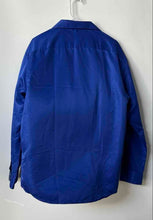 Load image into Gallery viewer, Nine West Mens Blue Slim Fit Collared Dress Shirt Size XL 17-17.5 34/35

