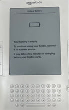 Load image into Gallery viewer, Amazon Kindle 2nd Generation Model D00701 Silver eBook Reader Not Tested
