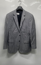 Load image into Gallery viewer, Bresciani Mens Gray Long Sleeve Front Pockets Two Button Blazer Jacket Size 44S
