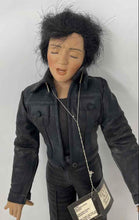 Load image into Gallery viewer, Ashton Drake Galleries The '68 Comeback Special Elvis Porcelain Collector Doll
