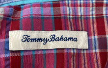 Load image into Gallery viewer, Tommy Bahama Mens Red Blue Plaid Long Sleeve Collared Button-Up Shirt Size XXL
