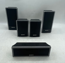 Load image into Gallery viewer, Set Of 5 Pcs Sony SS-TS80 SS-TS81 SS-CT80 Home Theater Speaker System Not Tested
