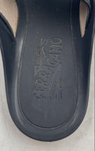 Load image into Gallery viewer, Authentic Salvatore Ferragamo Womens Black Patent Leather Slide Sandals Size 6 B
