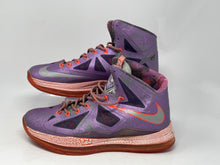 Load image into Gallery viewer, Authentic Nike Mens Lebron X 10 All Star Area 72 Purple Basketball Shoes Size 11
