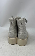 Load image into Gallery viewer, Michael Kors Womens Bryce Beige Signature Lace-Up Combat Boots Size 8M
