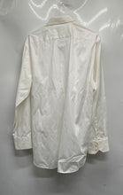 Load image into Gallery viewer, Hugo Boss Mens White Cotton Long Sleeve Collared Dress Shirt Size 16

