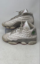Load image into Gallery viewer, Nike Kids Air Jordan 13 Retro White Gray Lace-Up Sneakers Shoes Size 7Y
