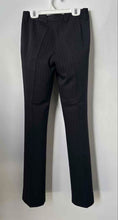 Load image into Gallery viewer, Boss Hugo Boss Womens Black Pinstriped Slash Pockets Belt Loops Dress Pants Sz 2
