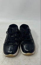 Load image into Gallery viewer, Nike Kids Jordan 11 Retro Low 505836-001 Black Leather Sneaker Shoes Size 8C
