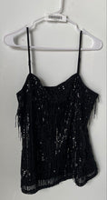 Load image into Gallery viewer, Loft Womens Black Sleeveless Spaghetti Straps Pullover Camisole Tank Top Size L
