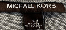Load image into Gallery viewer, Michael Kors Mens Gray Striped Short Sleeve Collared Golf Polo Shirt Size S

