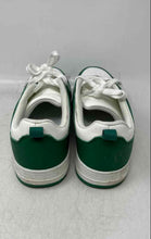 Load image into Gallery viewer, Lucky Step Mens White Green Leather Lace-Up Low Top Sneakers Shoes Size 9
