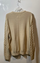 Load image into Gallery viewer, St. John's Bay Mens Beige Cotton Long Sleeve Crew Neck Pullover Sweater Size XL
