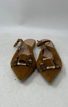 Load image into Gallery viewer, Riccardo Boccia Womens Brown Pointed Toe Flat Slingback Sandals Size 39
