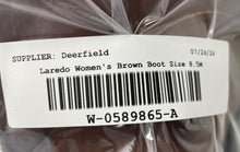 Load image into Gallery viewer, Laredo Womens Kiltie Brown Leather Round Toe Lace-Up Roper Combat Boots Sz 8.5M
