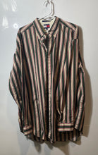 Load image into Gallery viewer, Tommy Hilfiger Mens Multicolor Cotton Striped Long Sleeve Button-Up Shirt Sz XL
