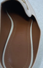 Load image into Gallery viewer, Coach Womens Sienna C5770 Beige Leather Round Toe Slip-On Mule Flats Size 6B
