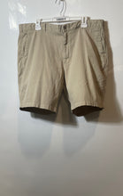 Load image into Gallery viewer, Peter Millar Mens Khaki Flat Front Slash Pocket Stretch Chino Shorts Size 40
