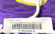 Load image into Gallery viewer, Reebok Mens Purple Minnesota Vikings Brett Favre #4 NFL Football Jersey Size XL
