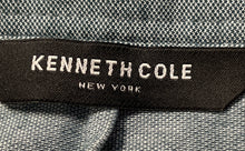 Load image into Gallery viewer, Kenneth Cole Mens Gray Long Sleeve Spread Collar Button-Up Shirt Size XXL
