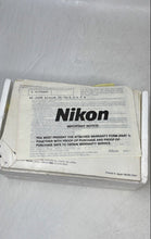 Load image into Gallery viewer, Nikon N6006 Black AF Nikkor Lenses Photo 35mm SLR Film Camera Not Tested
