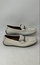 Load image into Gallery viewer, Alfani Mens Marcus White Leather Square Toe Slip-On Loafer Shoes Size 7 M
