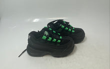Load image into Gallery viewer, Nike Kids Air Max 95 Recraft Black Green Lace-Up Sneaker Shoes Size 9C
