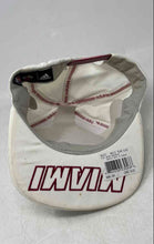 Load image into Gallery viewer, Adidas Mens White Miami Heat Embroidered Logo Basketball Snapback Cap One Size

