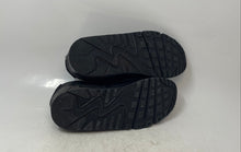 Load image into Gallery viewer, Nike Kids Air Max 90 CD6864-028 Black Leather Lace-Up Sneaker Shoes Size 7Y
