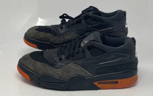 Load image into Gallery viewer, Authentic Nike Mens Jordan 4 RM HF8126-001 Black Sneaker Shoes Size 10 Damaged
