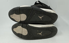 Load image into Gallery viewer, Authentic Nike Kids Jordan 4 Retro FQ8213-001 Black Sneaker Shoes Size 6.5Y
