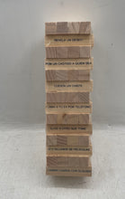 Load image into Gallery viewer, Novelty Torre Del Beber Mini Drinkaware Hardwood Board Game Set
