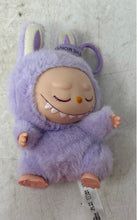 Load image into Gallery viewer, Pop Mart The Monsters Purple Plush Keychain Series Collectible Action Figure
