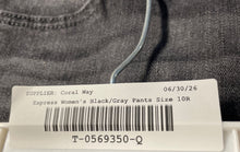 Load image into Gallery viewer, Express Womens Black Gray Denim High-Rise Ankle Skinny Jeans Size 10R
