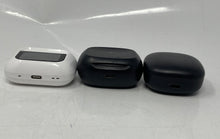 Load image into Gallery viewer, Lot Of 3 Pcs Assorted White Black Mixed Wireless Earbuds With Case Not Tested
