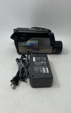 Load image into Gallery viewer, Hitachi Model VM-E540A Black Silver Video Camera With Case Not Tested
