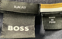 Load image into Gallery viewer, Hugo Boss Mens Blue Cotton Short Sleeve Collared Slim Fit Polo Shirt Size XL
