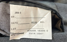 Load image into Gallery viewer, Stafford Mens Gray Long Sleeve Notch Collar Pockets 2-Button Blazer Size 48L
