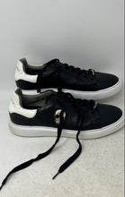 Load image into Gallery viewer, Karl Lagerfeld Paris Mens Karl Head Black Leather Lace-Up Sneaker Shoes Size 11M
