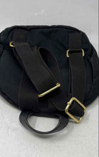 Load image into Gallery viewer, Foley + Corinna Womens Black Inner Pockets Adjustable Strap Shoulder Backpack
