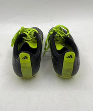 Load image into Gallery viewer, Adidas Boys Goletto VIII Black Green Leather Lace-Up Football Cleats Shoes Sz 4
